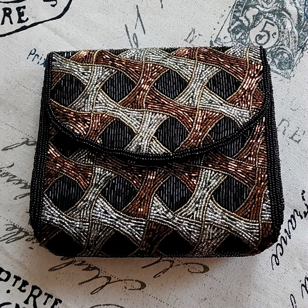 Beaded Vintage clutch